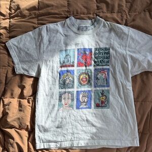 Vintage Mexican Graphic  T-Shirt - White